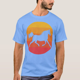 T-shirt Cheval de course