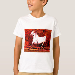 T-shirt Cheval de course