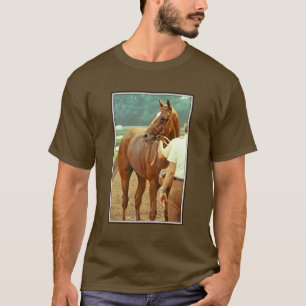 T-shirt Cheval de course affirmé 1978 de pur sang