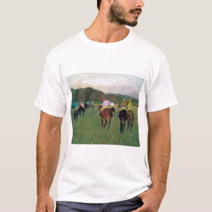 T-shirt Cheval de course Longchamp, Edgar Degas