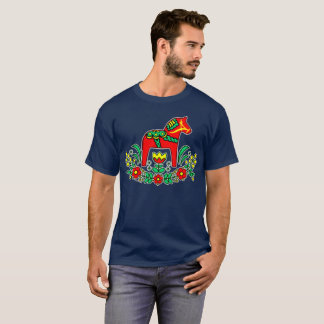 T-shirt Cheval de Dala de Suédois