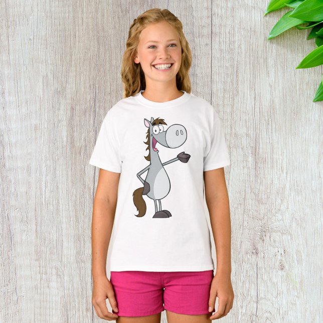 T-shirt Cheval de dessin (Créateur téléchargé)