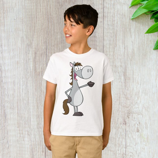 T-shirt Cheval de dessin (Créateur téléchargé)