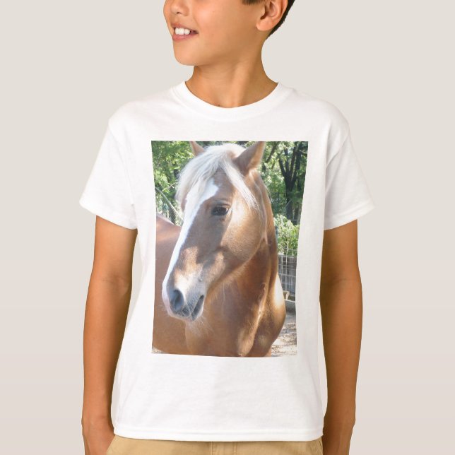 T-shirt Cheval de Haflinger (Devant)