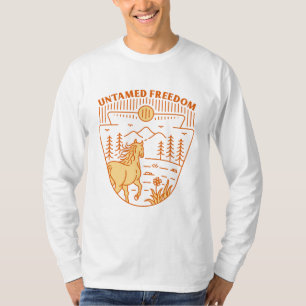 T-shirt Cheval de liberté indompté