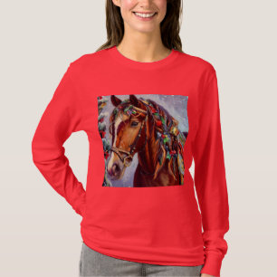T-shirt Cheval de Noël 2