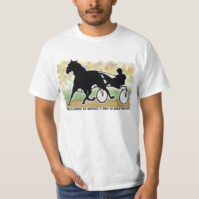 T-shirt Cheval de Standardbred (Devant)