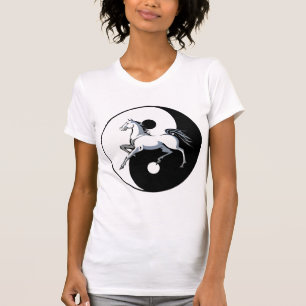 T-shirt Cheval de Yin Yang
