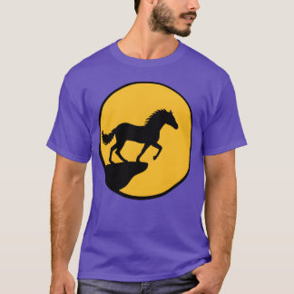 T-shirt Cheval debout amis de lune de falaise