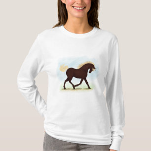 T-shirt Cheval des Rocheuses