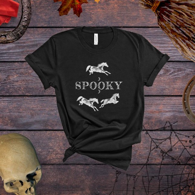 T-shirt Cheval "Éffrayant" d'Halloween (Créateur téléchargé)