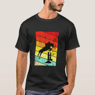 T-shirt Cheval Equestre Coucher Du Soleil
