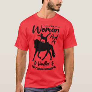 T-shirt Cheval Equestre Voûte Vaulter Équitation