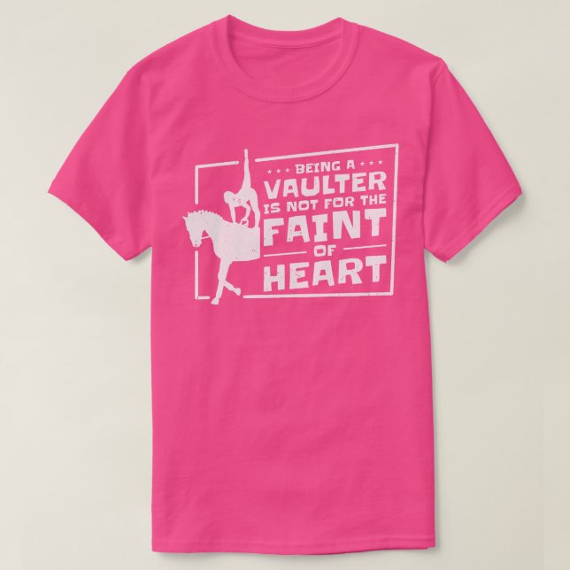 T-shirt Cheval Equestre Voûte Vaulter Équitation (Design devant)