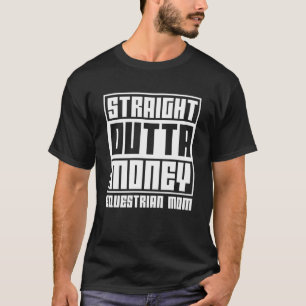 T-shirt Cheval Équitation Enfants Équestre Maman Droite En