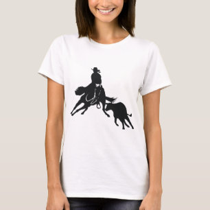 T-shirt Cheval et vache de coupe