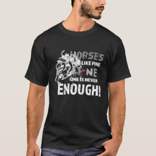 T-shirt Cheval Femme Et Vin Idée Équestre