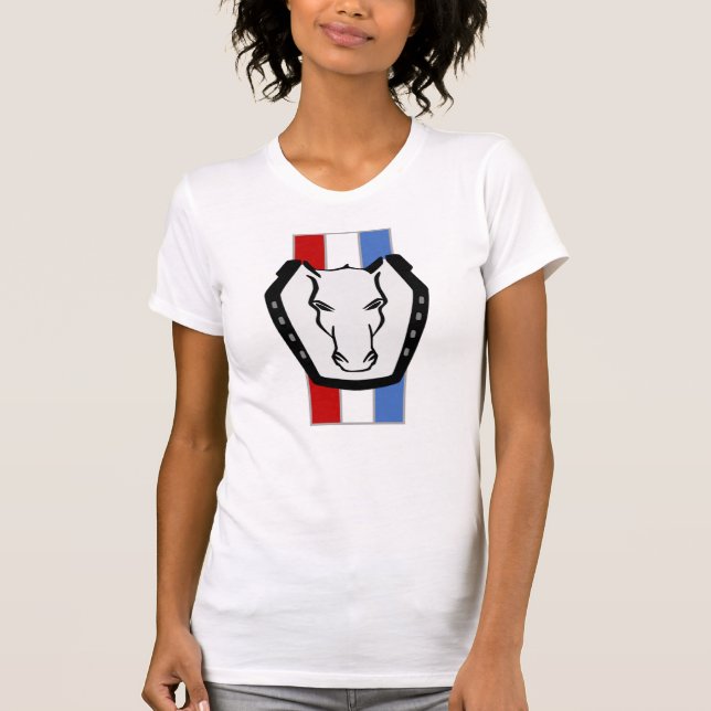 T-shirt Cheval foncé (Devant)