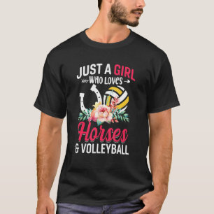 T-shirt Cheval Garçons, Filles, Hommes & Femmes Qui Aiment