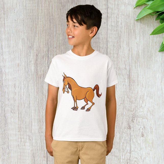T-shirt Cheval heureux (Créateur téléchargé)
