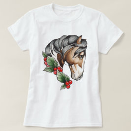 T-shirt Cheval Loyal Aquarelle
