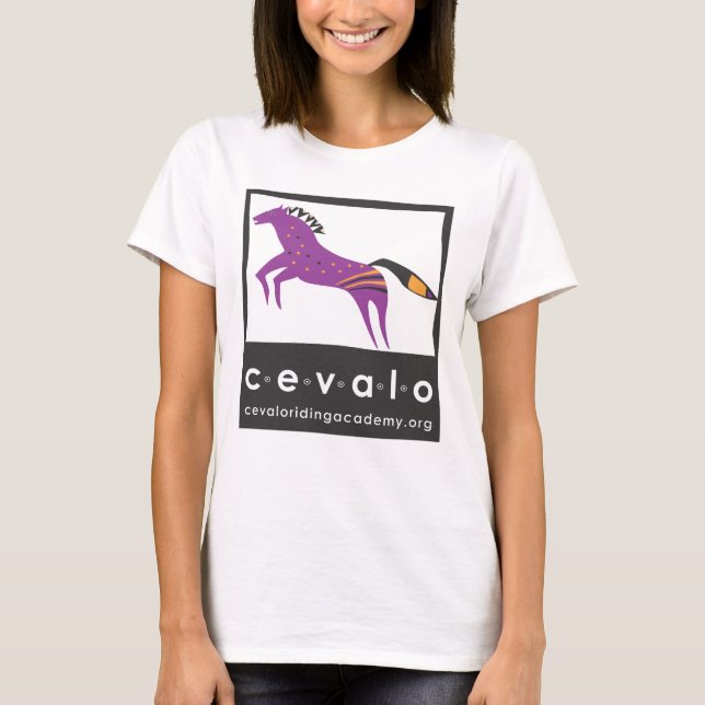 T-shirt Cheval lunatique de Cevalo (Devant)