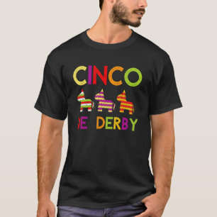 T-shirt Cheval Mexicain Cinco De Derby Derby Horse