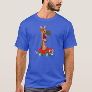 T-shirt Cheval Motorisé Cute