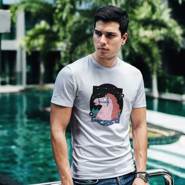 T-shirt Cheval mystique étoile (Créateur téléchargé)