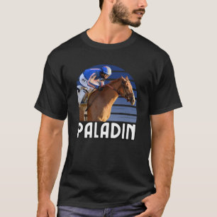 T-shirt Cheval Paladin, Course Hippique, Santa Anita, Del 