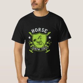 T-shirt Cheval - Papa de show équestre