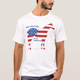 T-shirt Cheval patriotique d'Appaloosa