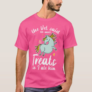 T-shirt Cheval Plus de blagues Plus de friandises Filles d