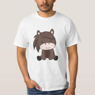T-shirt Cheval Pony Équine Pony Pour Enfants