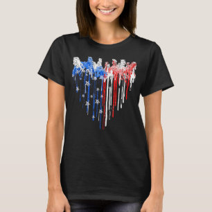 T-shirt Cheval Pour Filles Et Femmes Qui Aiment Les Chevau