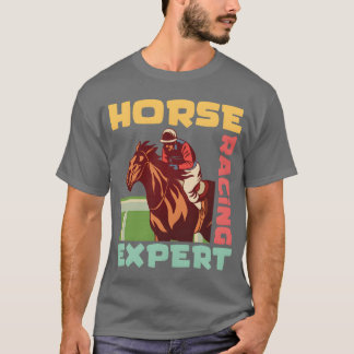 T-shirt Cheval Racing Epert Horseback Horse Ride Cheval Vi