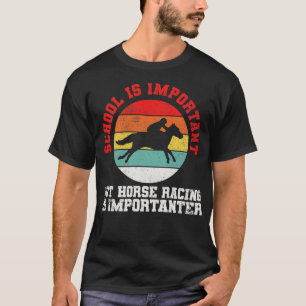 T-shirt Cheval Racing Équestre Cheval Racers