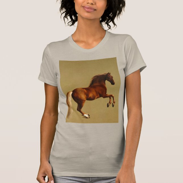 T-SHIRT CHEVAL ROUGE (Devant)