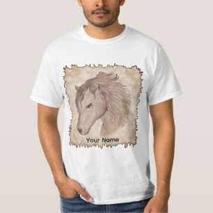 T-shirt Cheval sauvage
