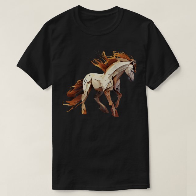 T-shirt Cheval sauvage 2 (Design devant)