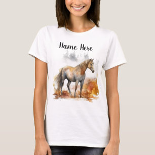 T-shirt Cheval Sauvage N° 1 Personnalisé