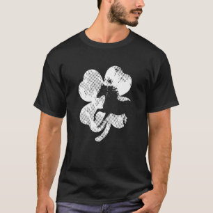 T-shirt Cheval St-Patrick Jour de la Saint-Patrick Trèfle