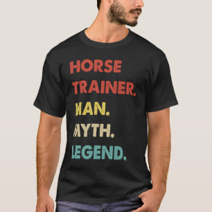 T-shirt Cheval Trainer Homme Mythe Légende 1