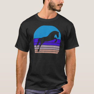 T-shirt Cheval vintage Cheval Rétro Cheval Silhouette Chev
