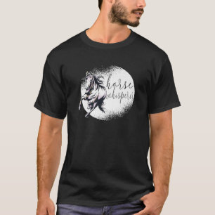 T-shirt Cheval Whisperer - Drôle Cheval Ponny Rider