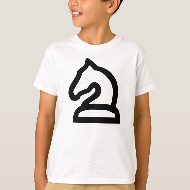 T-shirt Chevalier blanc (Devant)