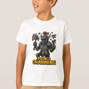 T-shirt Chevalier Caricature Effrayant - "Le Charme Des Pr