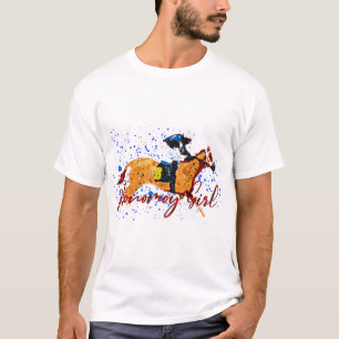 T-shirt Chevalier de course de championne de la Monomoy