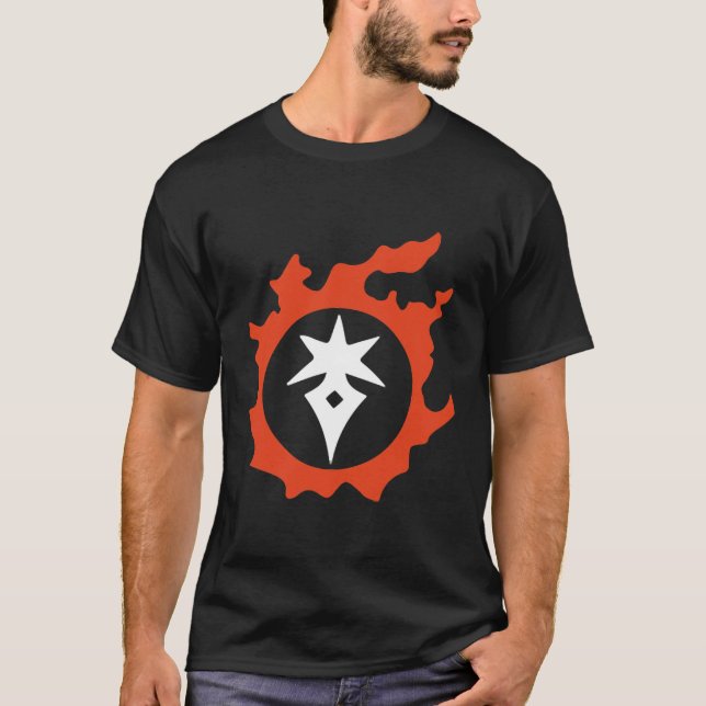 T-shirt Chevalier de l'obscurité Guerriers de la Lumière e (Devant)