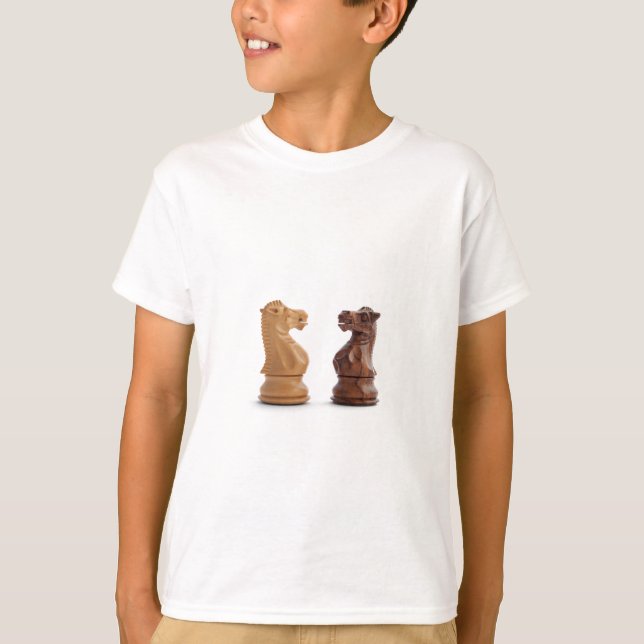 T-shirt Chevalier d'échecs (Devant)